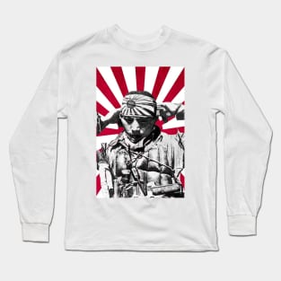 rising sun japan Long Sleeve T-Shirt